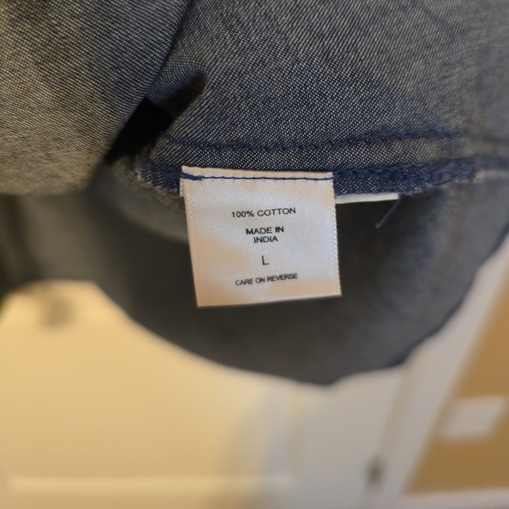 New York & Company Blue Denim Jacket - Picture 8 of 8